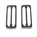 Mercedes Benz W463 G550 G55 G63 G65 AMG 2004-2018 Rear Tail Lamp Light Cover Dry Carbon Fiber