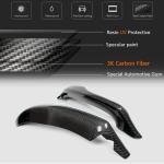 Audi A4 B8 Base Sedan Pre-facelift 2009-2012 Front Bumper Lip Carbon Fiber