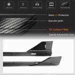 BMW 3 Series G20 G28 LCI M Sport Base Sedan 4-Door 2020-2024 Side Skirts Carbon Fiber