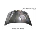 BMW 4 Series G22 G23 M440i M-Sport 2021-2023 Engine Bonnet Hood Cover Dry Carbon Fiber