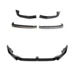 BMW X5 G05 LCI M Sport 2023-2025 Front Bumper Lip Glossy Black ABS