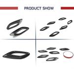 Carbon Fiber Side Bumper Vent Trim for Maserati Levante 2016-2020
