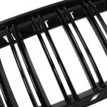 BMW X1 F48 F49 LCI Sport Utility 4-Door 2016-2019 Front Hood Kidney Grill Carbon Fiber