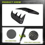 Lexus RX Series RX350 Sport Utility 4-Door 2023+ Rear Bumper Splitters Carbon Fiber