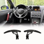 Nissan GTR GT-R Coupe 2-Door 2008-2016 Paddle Shifter Extensions Cover Trim Carbon Fiber