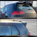 Volkswagen VW Golf 7 7.5 MK7 MK7.5 GTI R 2014-2019 Rear Roof Spoiler Carbon Fiber/ABS