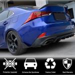 Lexus IS300 IS350 F Sport 2017-2020 Rear Bumper Splitters Carbon Fiber