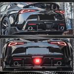 Toyota GR Supra A90 MZ Speed Style Carbon Fiber Rear Lip 2019–2020