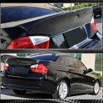 BMW 3 Series E90 Pre-LCI 2005-2008 Rear Trunk Spoiler Carbon Fiber