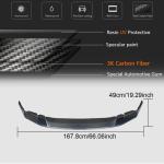 BMW 5 Series F90 M5 Pre-LCI 2018-2020 Front Bumper Lip Carbon Fiber