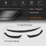 Mercedes Benz C238 A238 E300 Sport 2017-2019 Front Bumper Lip Carbon Fiber