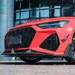 Audi RS7 C8 Sportback 2020-2022 Front Bumper Lip Chin Dry Carbon Fiber