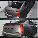 Cadillac ATS Sedan 2013-2019 Rear Trunk Spoiler Carbon Fiber
