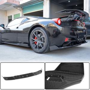 Ferrari 458 Italia Spider 2011-2013 Rear Bumper Diffuser Carbon Fiber