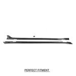 Carbon Fiber Side Skirts Splitters Trims for Porsche 2014-2016