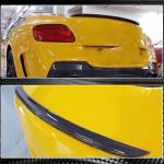 For Bentley Flying Spur W12 2013-2019 Carbon Fiber Rear Trunk Spoiler Boot Wing Lip