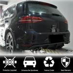 Volkswagen VW Golf 7 MK7 R R-Line 2014-2016 Rear Bumper Diffuser Carbon Fiber