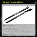 Mercedes Benz Smart 2022+ Side Skirts Carbon Fiber