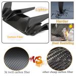 Carbon Fiber Rear Diffuser Compatible with BMW 6 Series F06 F12 F13 M6 2Door 4Door 2012-2018 Lower Bumper Lip Spoiler Body Kit Factory Outlet