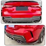 Real Carbon Fiber Rear Diffuser Lip for BMW 4 Series G22 G23 430i M440i M-Sport 2-Door 2021-2025 Lower Bumper Lip Spoiler Body Kit 3PCS