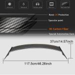 Mercedes Benz X156 2014-2020 Rear Roof Spoiler Carbon Fiber