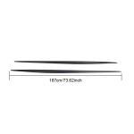 Mercedes Benz C217 S500 S550 Sport Coupe 2014-2017 Side Skirts Carbon Fiber/FRP