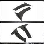 Mercedes Benz W222 Pre-facelift 2014-2017 Door Side Air Fender Vents Carbon Fiber