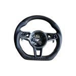 For Porsche Panamera 971 2017-2020 Carbon Fiber Steering Wheel Covers Interior Parts
