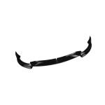 Tesla Model 3 2017-2023 Front Bumper Lip Gloss Black ABS 3PCS