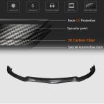 Mercedes Benz W205 C63 (S) AMG Pre-facelift 2015-2019 Front Bumper Lip Carbon Fiber