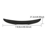 Audi A5 B8 B8.5 8T Sportback 2009-2016 Rear Trunk Spoiler Carbon Fiber