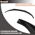 Gloss Black Front Lip for BMW 6 Series M6 2013-2018 F06 Gran Coupe F12 Convertible F13 Coupe, Fiberglass,Lightweight, Sporty Exterior Upgrade for Tuning Enthusiasts