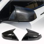 Tesla Model S 2021+ Mirror Covers Add-on Style Dry Carbon Fiber