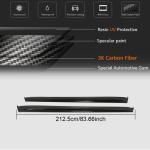 Tesla Model X Sport Utility 2016-2020 Side Skirts Carbon Fiber