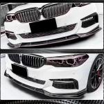 BMW 5 Series G30 G31 Pre-LCI 2017-2020 Front Bumper Lip Carbon Fiber