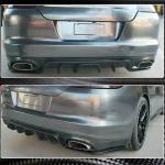Porsche Panamera 970 Pre-facelift 2010-2013 Rear Bumper Diffuser Carbon Fiber
