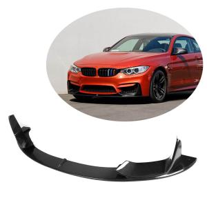 BMW F80 M3 F82 F83 M4 2014-2019 Front Bumper Lip Carbon Fiber