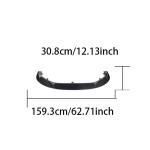 2025 Audi RS3 8Y.5 Sedan Dry Carbon Fiber Front Bumper Lip
