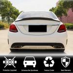 Mercedes Benz C Class W205 2015-2021 Rear Trunk Spoiler Carbon Fiber/FRP