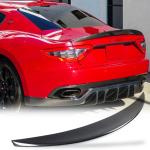 Carbon Fiber Rear Trunk Lip Spoiler Wing for Maserati GranTurismo 2014