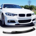 BMW 3 Series F30 M Sport Front Bumper Lip Carbon Fiber/FRP 2012–2018