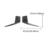 Carbon Fiber Rear Bumper Splitters for BMW M2 G87 2023+