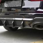Audi RS6 2019-2022 Front Bumper Lip Side Skirts Rear Diffuser Rear Trunk Spoiler Rear Window Spoiler Dry Carbon Fiber