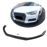 Audi A4 B9 Sedan 2017-2020 Front Bumper Lip Carbon Fiber