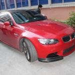 BMW 3 Series E90 Base LCI 2009-2012 Front Bumper Splitters Carbon Fiber/FRP