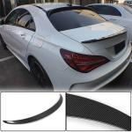 Mercedes Benz CLA Class (W117) C117 2013-2019 Rear Trunk Spoiler Carbon Fiber