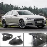 Audi A4 Sline S4 RS4 A5 B9 Mirror Covers Pair LHD Replacement Carbon Fiber