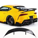 Toyota Supra GR A90 A91 MK5 (2019-2024) Carbon Fiber Rear Trunk Spoiler-Direct Fit