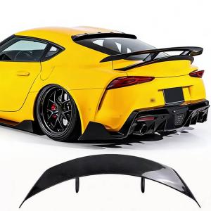 Toyota Supra GR A90 A91 MK5 (2019-2024) Carbon Fiber Rear Trunk Spoiler-Direct Fit