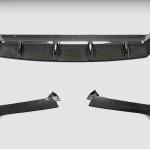 Porsche Cayenne (9Y0/9Y3) 2018-2023 Rear Bumper Diffuser Lip Carbon Fiber